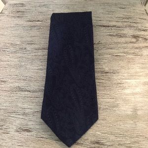 Nordstrom Robert Talbots Embroidered Navy Tie